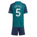 Billige Arsenal Thomas Partey #5 Børnetøj Tredjetrøje til baby 2023-24 Kortærmet (+ korte bukser)